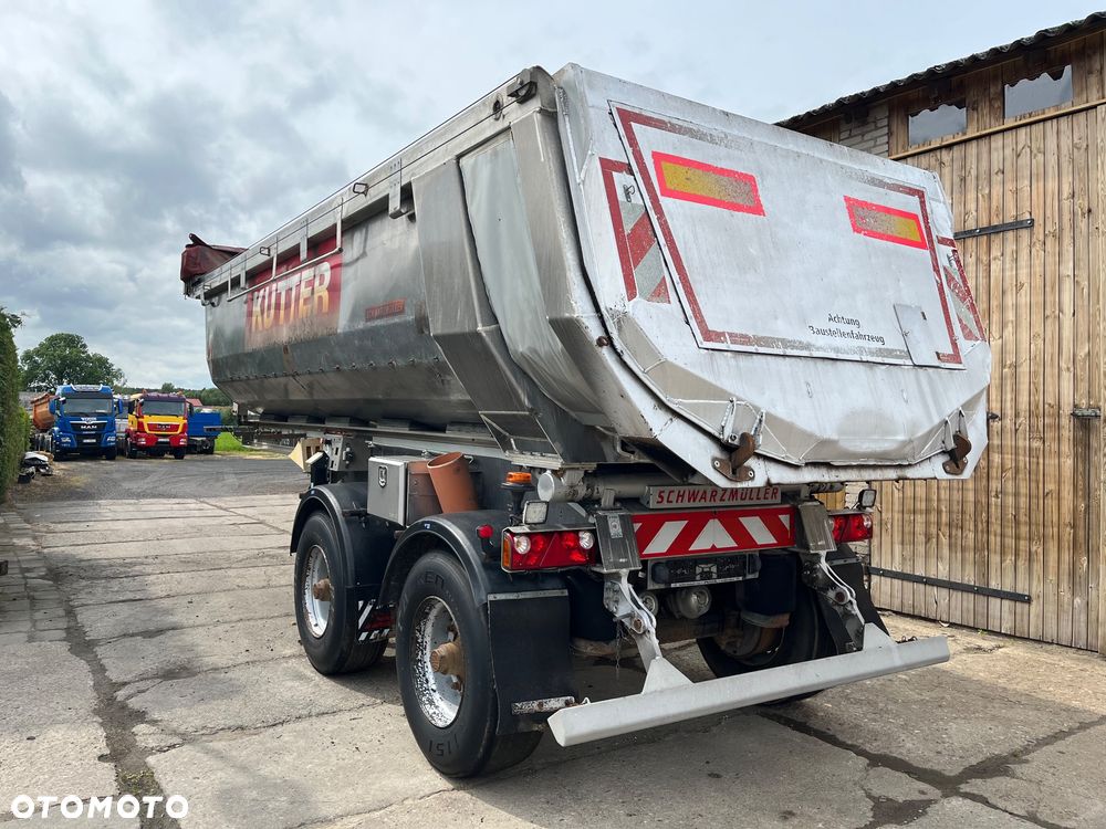 Langendorf SKA 20/26 4960kg 2 osie 38t DMC zestaw naczepa wywrotka Hardox - 12