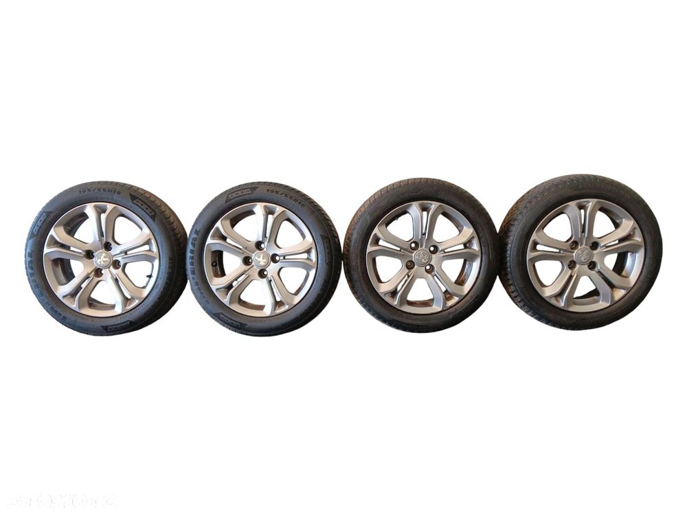 FELGI Z OPONAMI PEUGEOT 208 I (2012-2015) 1.6 e-HDI 92KM 9673773677 - 1