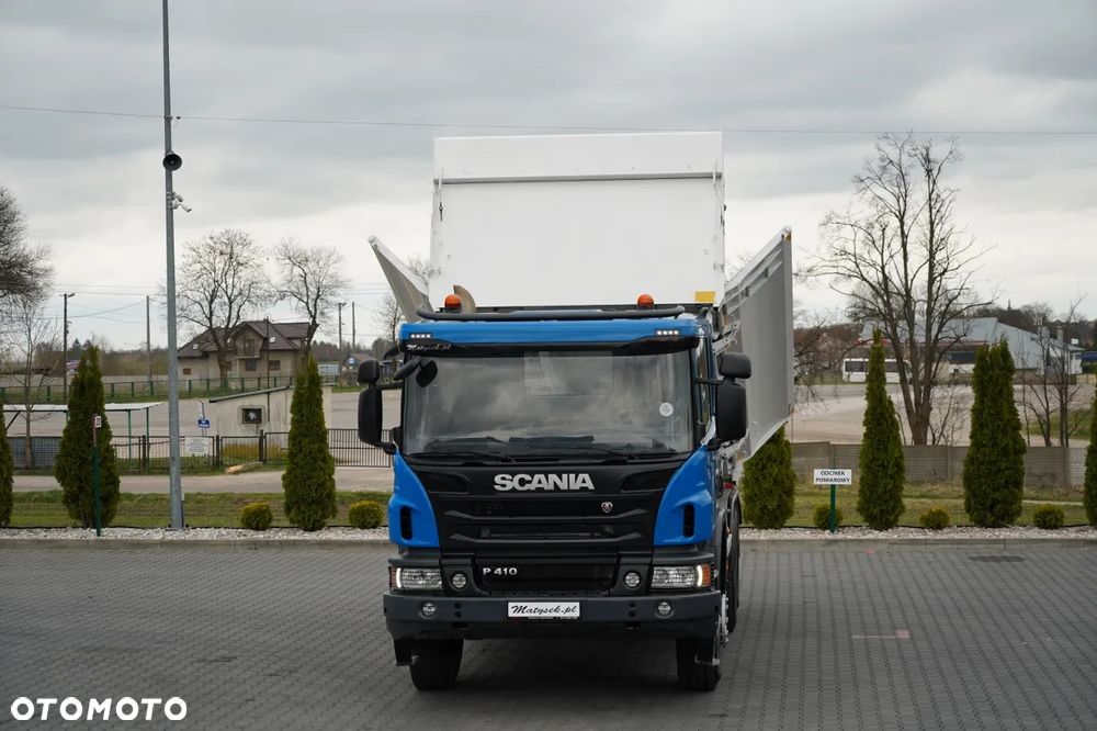 Scania P 410 / 6x4 / WYWROTKA 3-STRONNA / 2x HYDROBURTA / BOARDMATIC / AUTOMAT / EURO 6 - 3