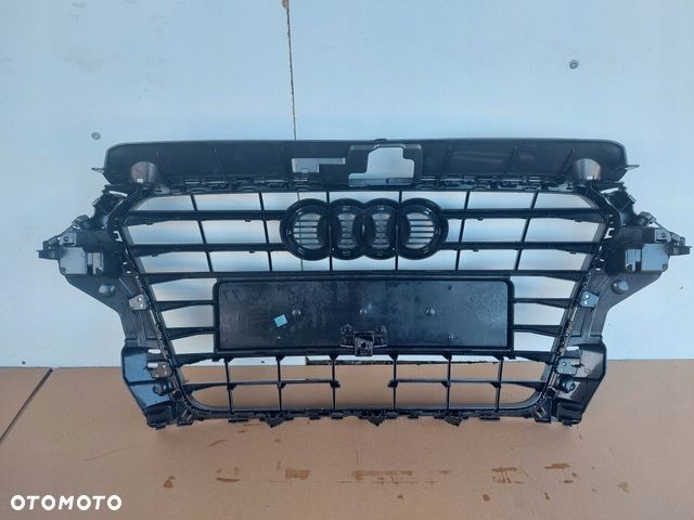 GRILL ATRAPA AUDI A3 S3 8V S-LINE BLACK RADAR - 8