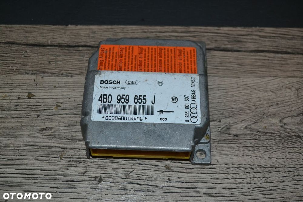 AUDI A6 C5 SENSOR STEROWNIK PODUSZEK AIRBAG 4B0959655J - 1
