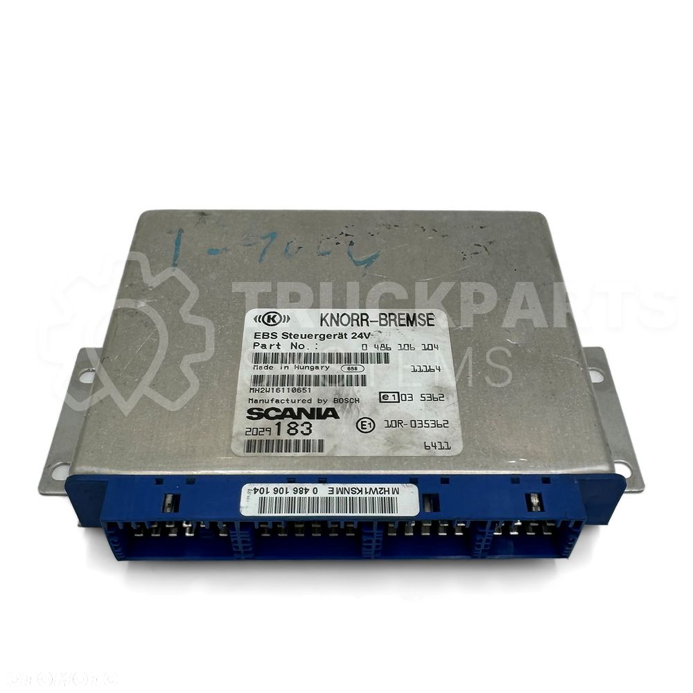 Sterownik moduł EBS Scania R 0486106104 - 2