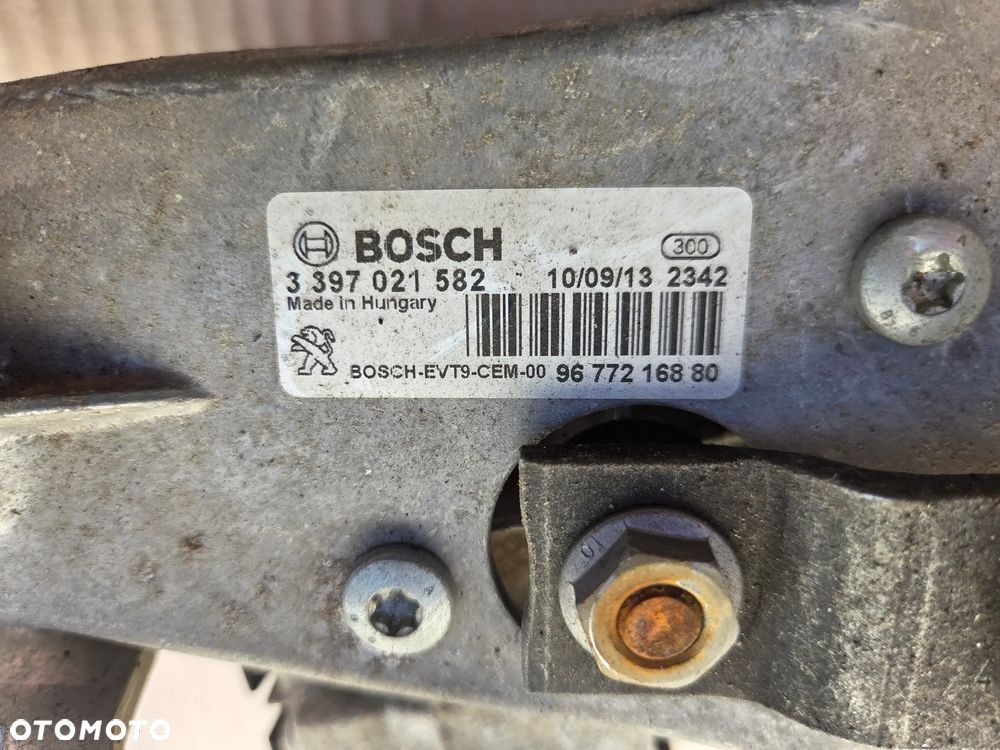 Mechanizm silniczek wycieraczek Peugeot 308 T9   9677216880 - 4