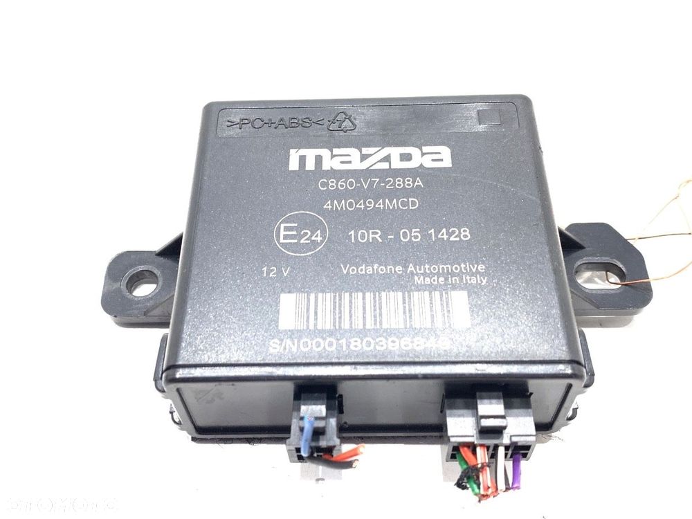 MODUŁ PDC  MAZDA 2 (DL, DJ) 2014 - 2022 1.5 SKYACTIV-G 66 kW [90 KM] benzyna 2014 - 2017 - 1