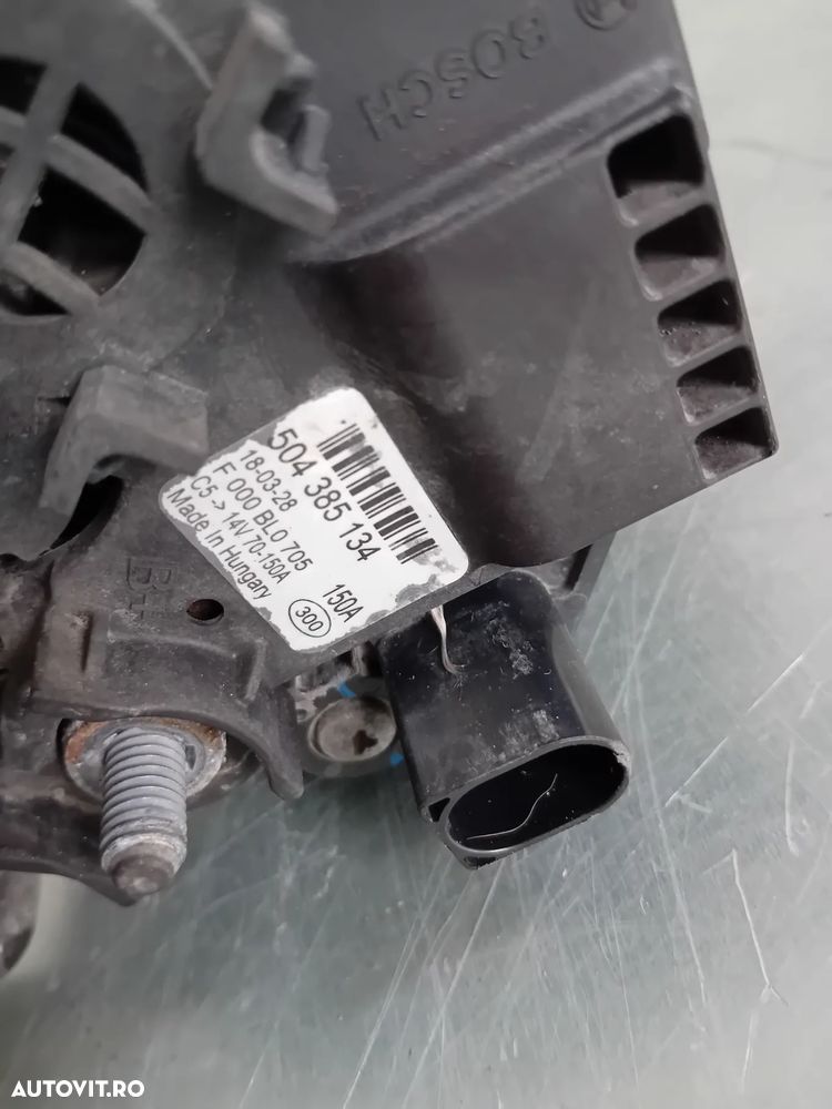 Alternator Fiat Ducator 2.3 Jtd 2015-2021 Euro 6 Cod 504385134 - 7