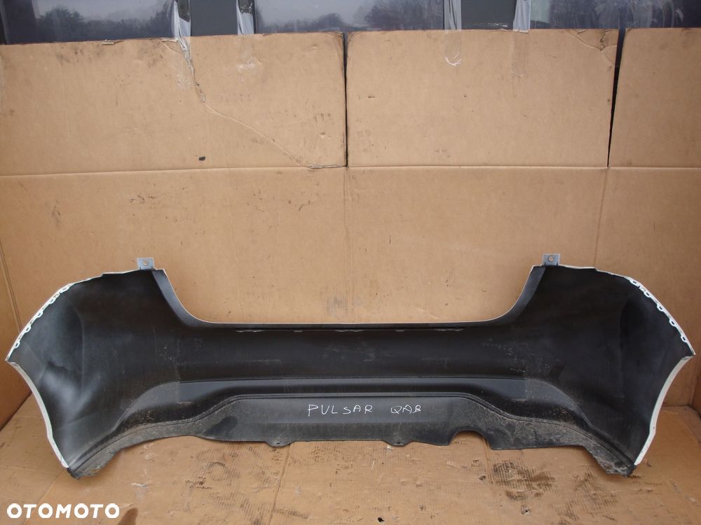 NISSAN PULSAR 14-18 ZDERZAK TYLNY LAKIER QAB - 4