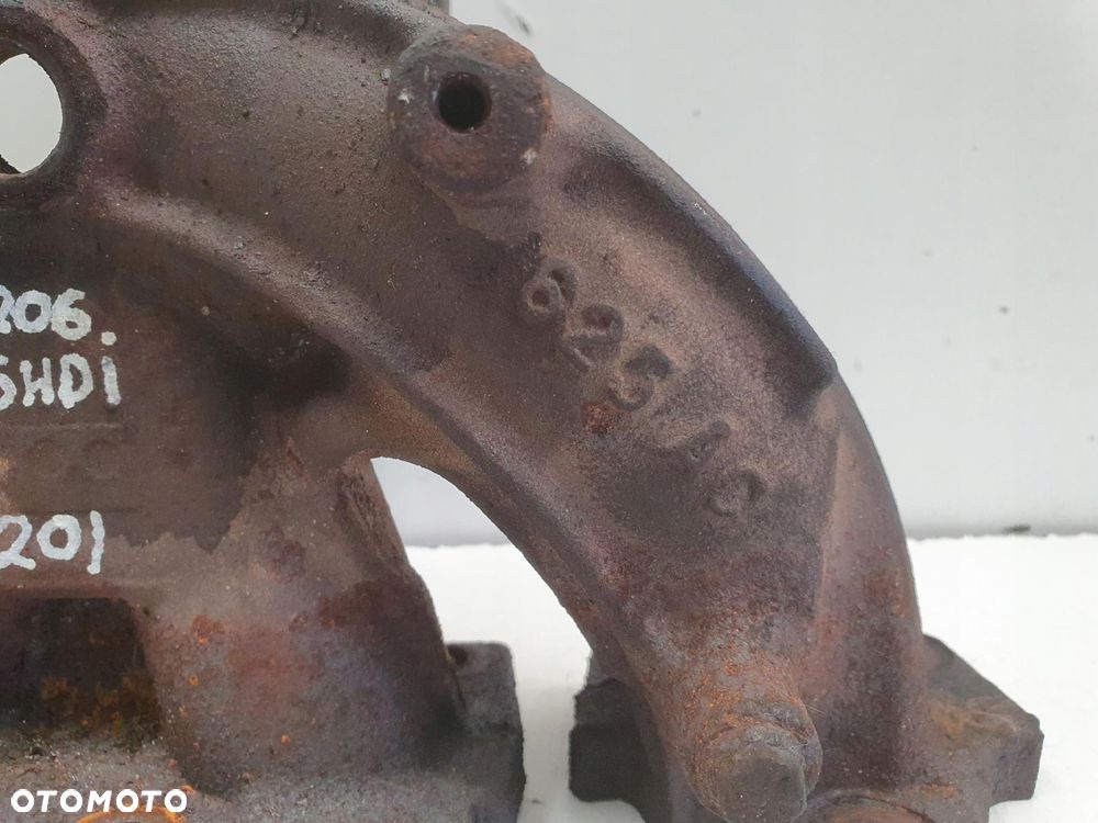 Peugeot 206 1.6 16V KOLEKTOR WYDECHOWY NFU 109KM - 2