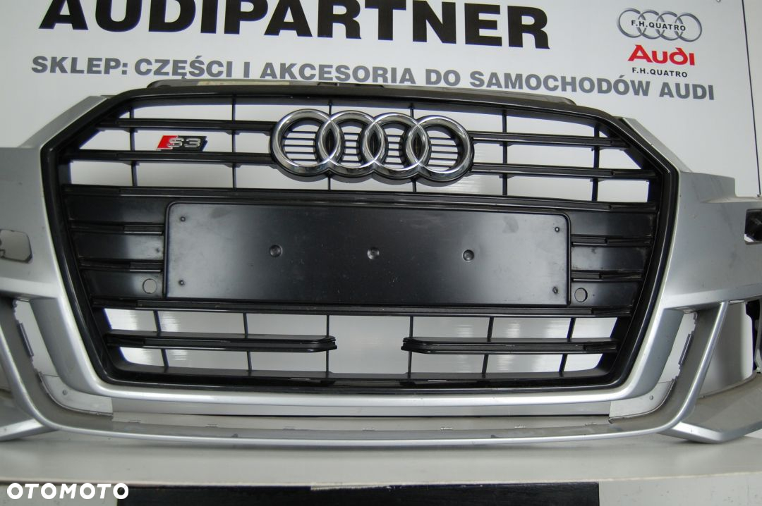 ZDERZAK AUDI S3 8V LIFT 2016-2019 BLACK LINE SEDAN 8v5 - 7
