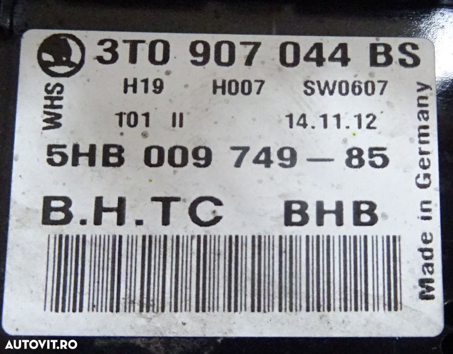 Climatronic Skoda Octavia 2 facelift din 2012 - 2