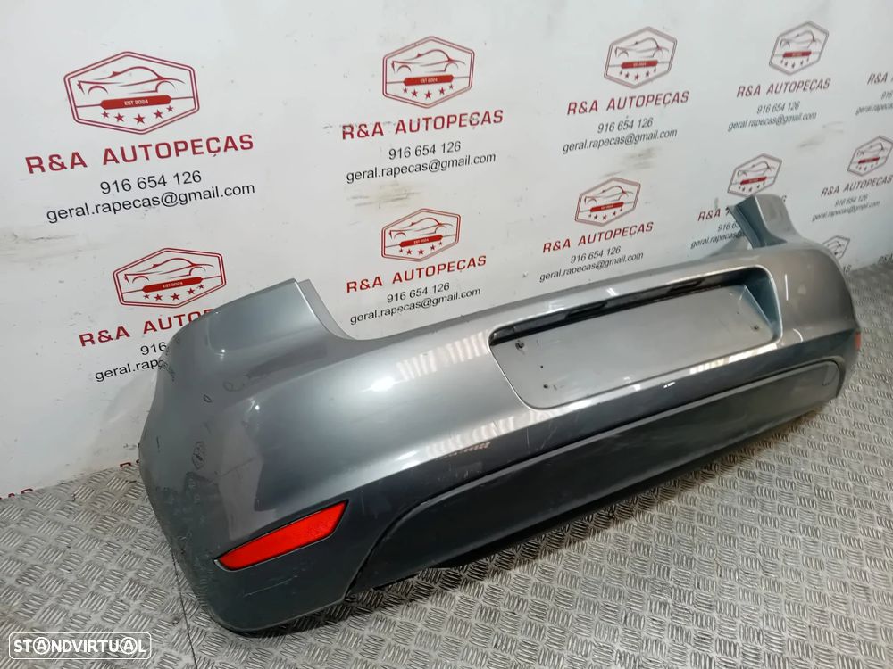 Parachoques Trás Traseiro Vw Golf VI 6 Original - 4