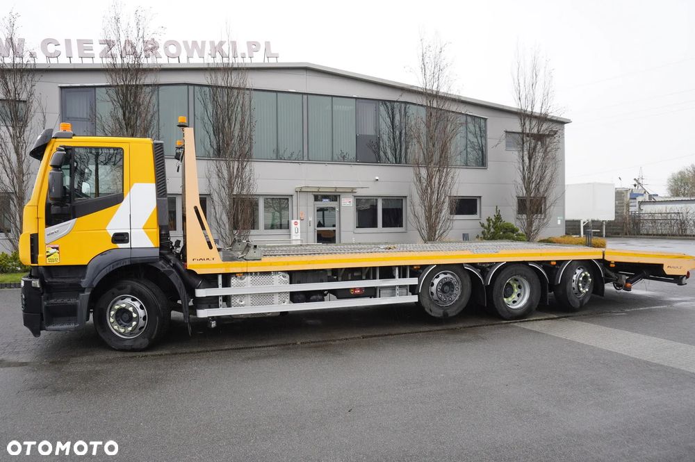 Iveco Stralis 420 8x2 / Zabudowa laweta Fiault / 2 osie skrętne / 17,6 t ładowności - 3