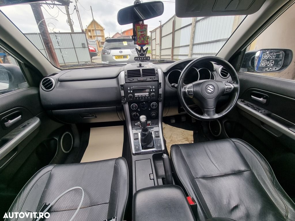 Bara fata Suzuki Grand Vitara 2006 - 2012 Alb (1263) model cu spalatoare far - 5