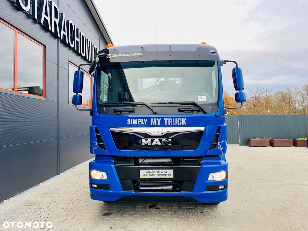 MAN TGM TGS TGL 18.250 // 4x2  // org. Przebieg 143tys. Km // HDS dzwig żuraw kran Krane // Stan idealny - 11
