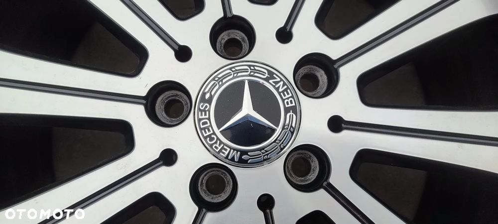 FELGI ALUMINIOWE 5x112 6.5Jx18 CALI ET 44,5 fi 66.6 A243401000 MERCEDES EQA EQB I INNE KOMPLET 4 SZTUKI - 7