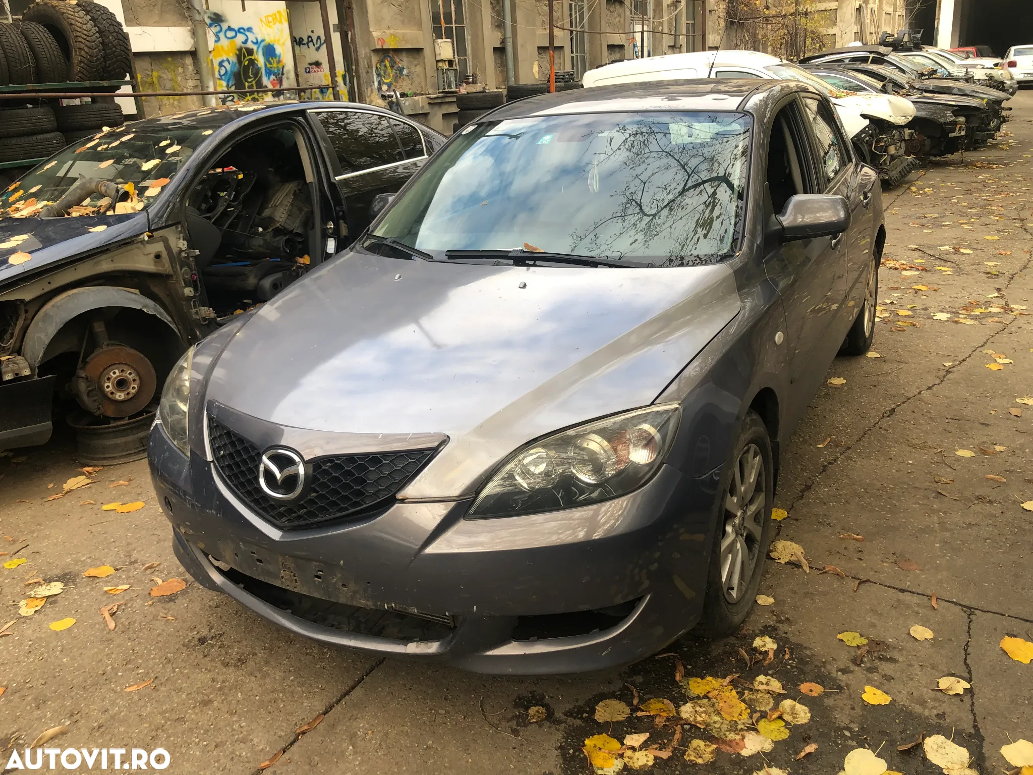 Dezmembrez Mazda 3 diesel gri 2007 - 6