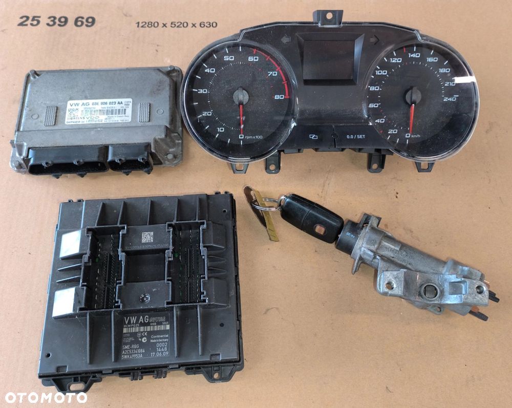 Ibiza IV zestaw startowy manual 1,2 12V benzyna Seat - 1