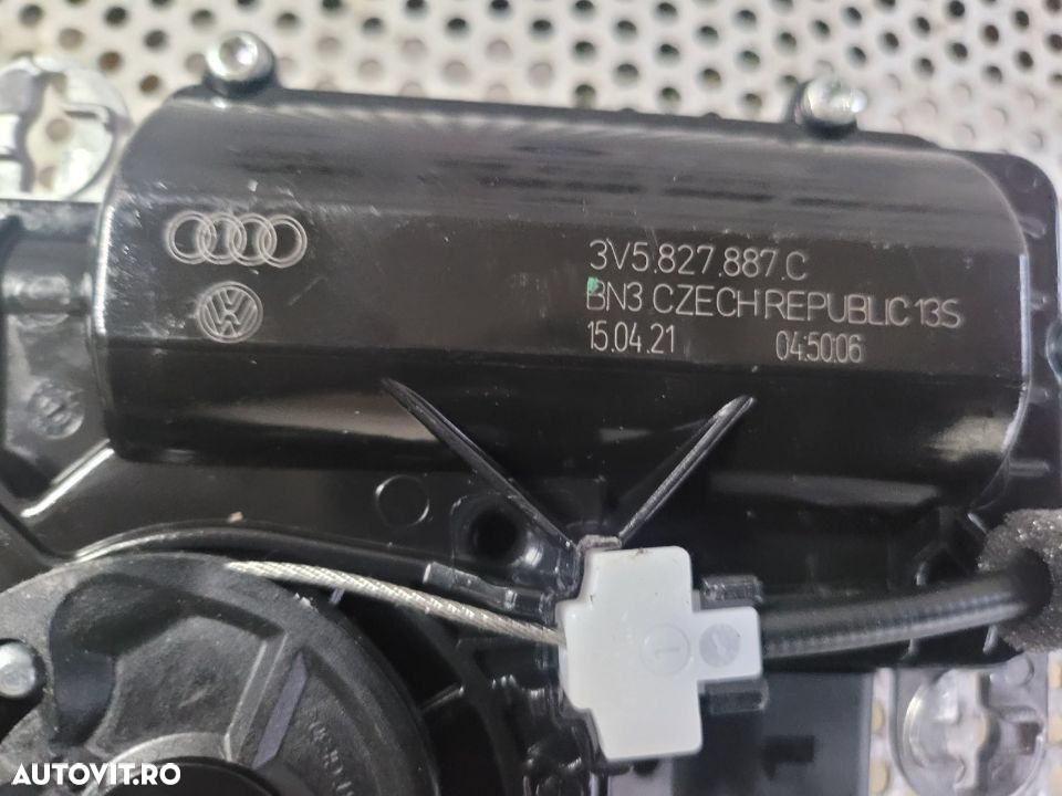 Broasca Blocator Incuietoare Completa Soft Close Hayon Haion Audi A6 S6 4K C8 Dupa 2018 3VC - 5