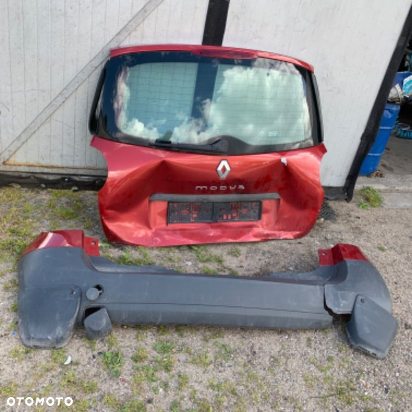 Renault Modus zamek klapy mechanizm wycieraczki  osłona