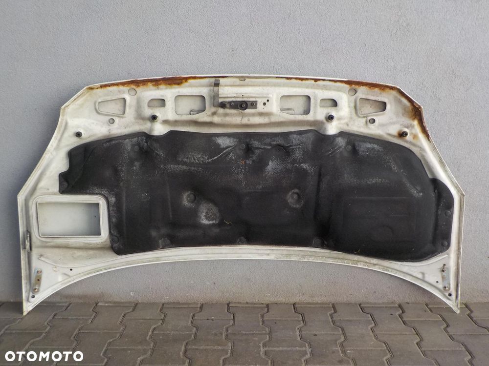 VW CRAFTER 06- MASKA KLAPA POKRYWA PRZÓD BIAŁA - 5