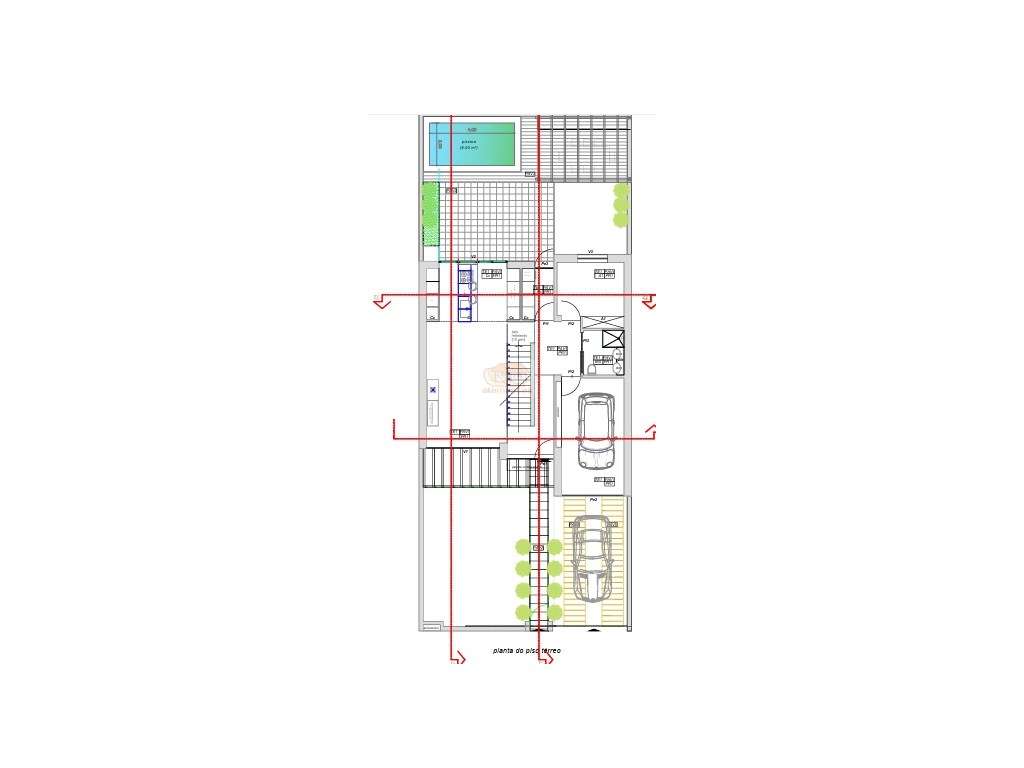 Lote com PROJECTO APROVADO para construção de moradia e piscina - Grande imagem: 5/9