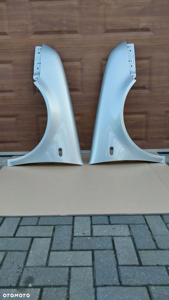 VW Bora 1998-2005 Błotnik Przód Lewy Prawy  Lb7z  Srebrny - 1