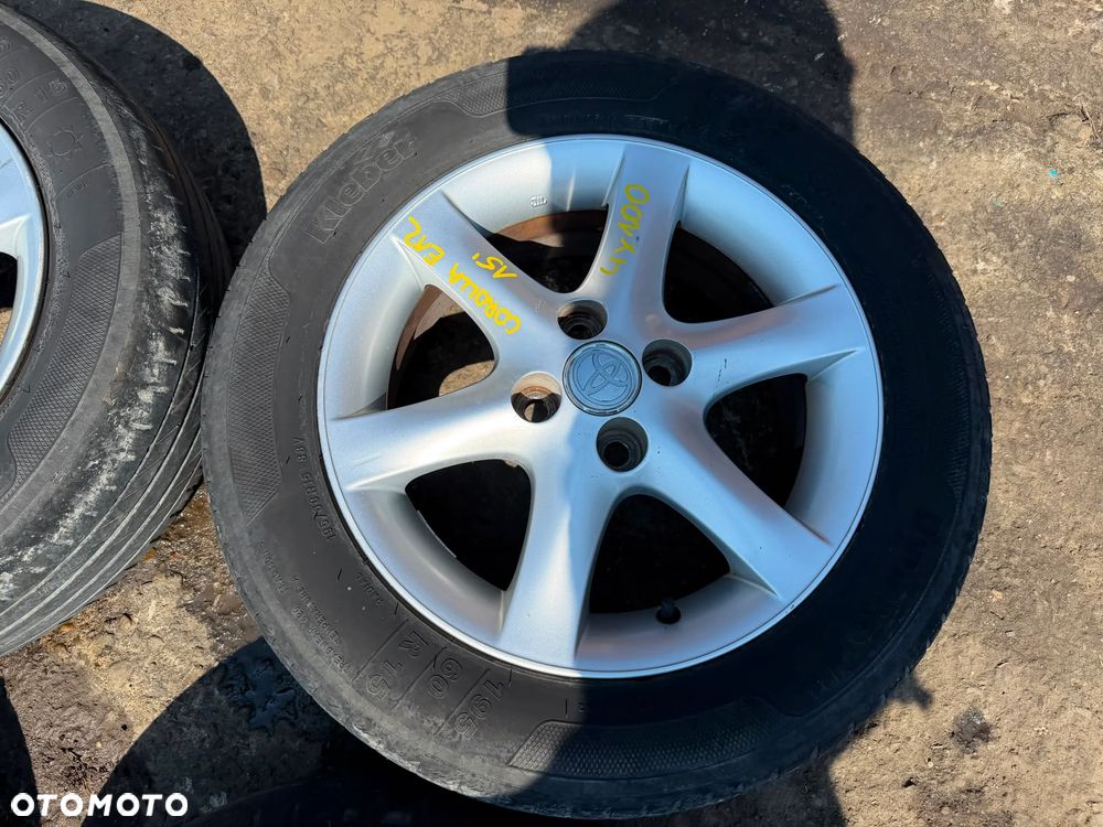 Felgi 15' koła Toyota Corolla E12 Yaris II 4x100 15x6J ET45 centr 54,1 - 2