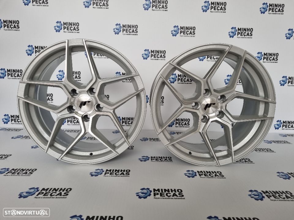 Jantes Japan Racing (JR34) em 18 Hyper Silver - 1