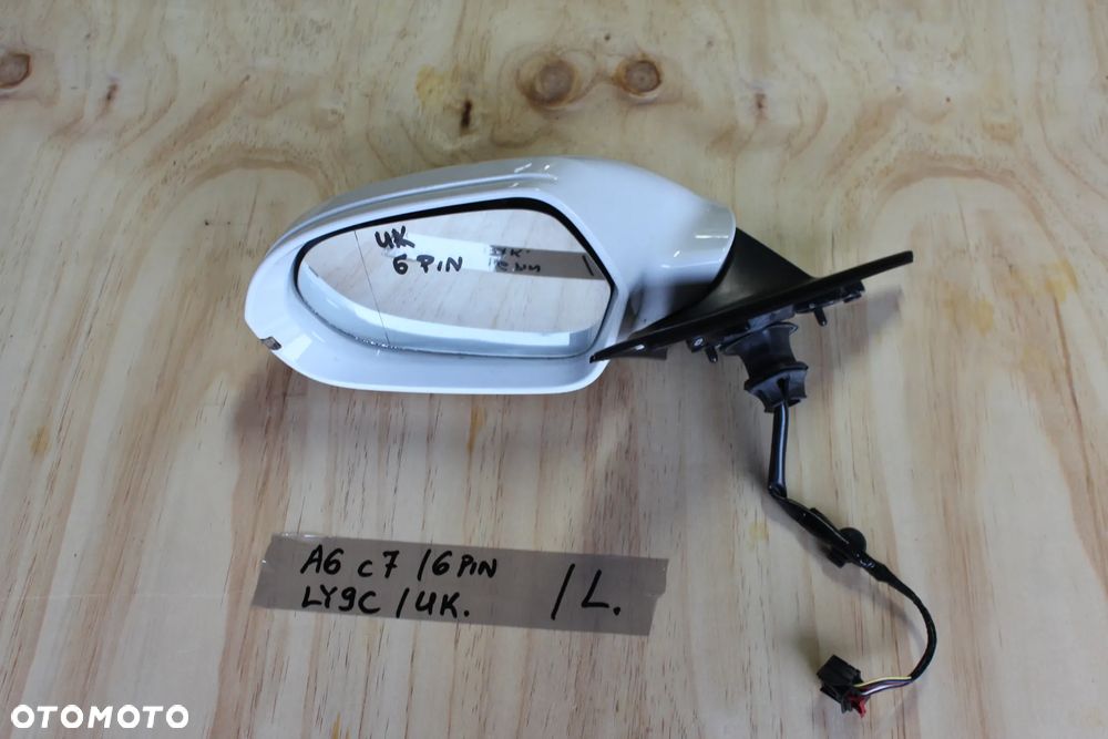 LUSTERKO LEWE AUDI A6 C7 6 PIN LY9C UK 2012 - 1