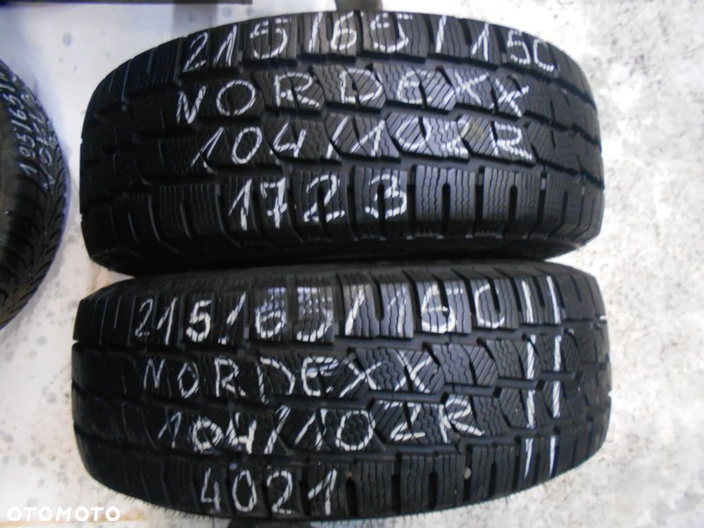 OPONA POJEDYNKA 215/65R15C NORDEXX WINTER SAFE VAN 2 DOT 4021 9MM - 1