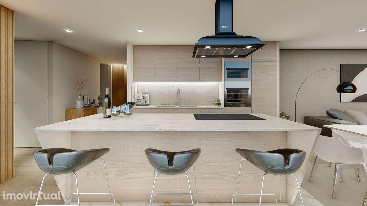 Plessis – Apartamento T3 exclusivo no último piso com terraço e piscin - Grande imagem: 3/33