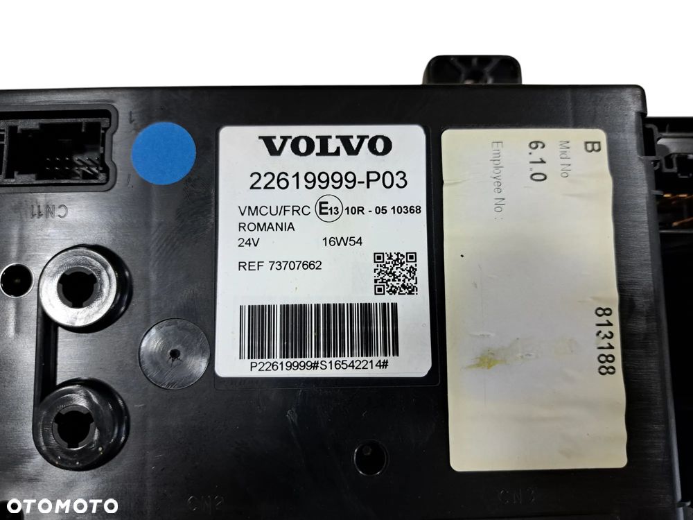 SKRZYNKA BEZPIECZNIKÓW VMCU/FRC VOLVO FH4 EURO 6 22619999-P03 - 3