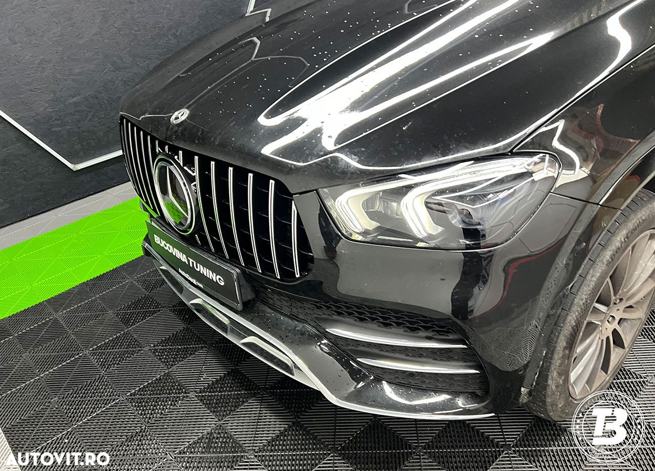 Grila compatibila cu Mercedes GLE W167 Coupe C167 GT Crom - 10