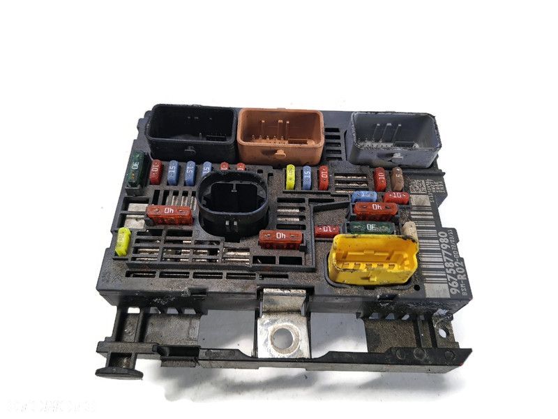 CITROEN C4 PICASSO 07r SKRZYNKA BEZPIECZNIKÓW 9675877980 - 1