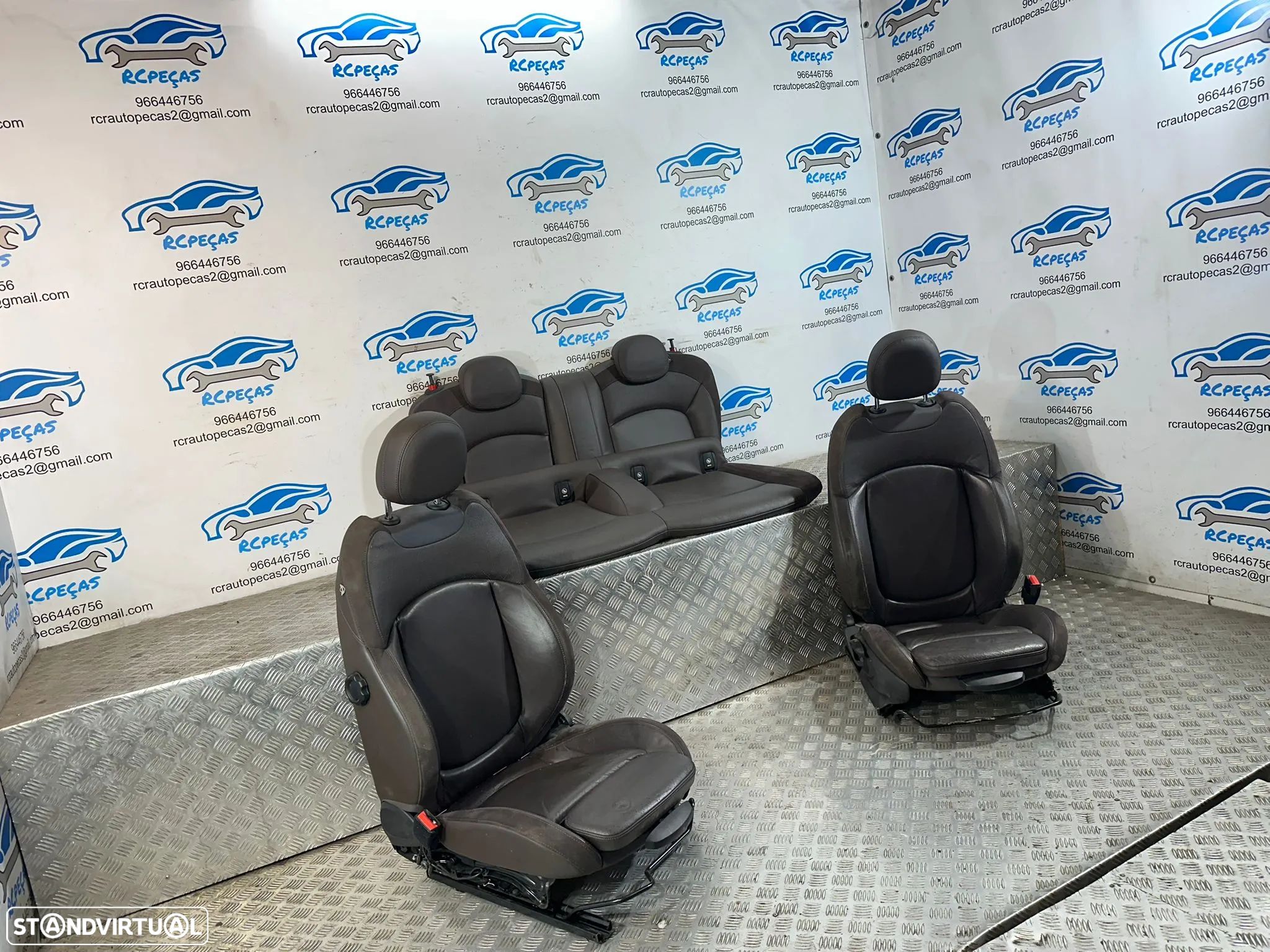 .Conjunto Bancos Originais Pele Mini Cooper One F56 2 Portas F54 Clubman 2013 - 2024 - 1