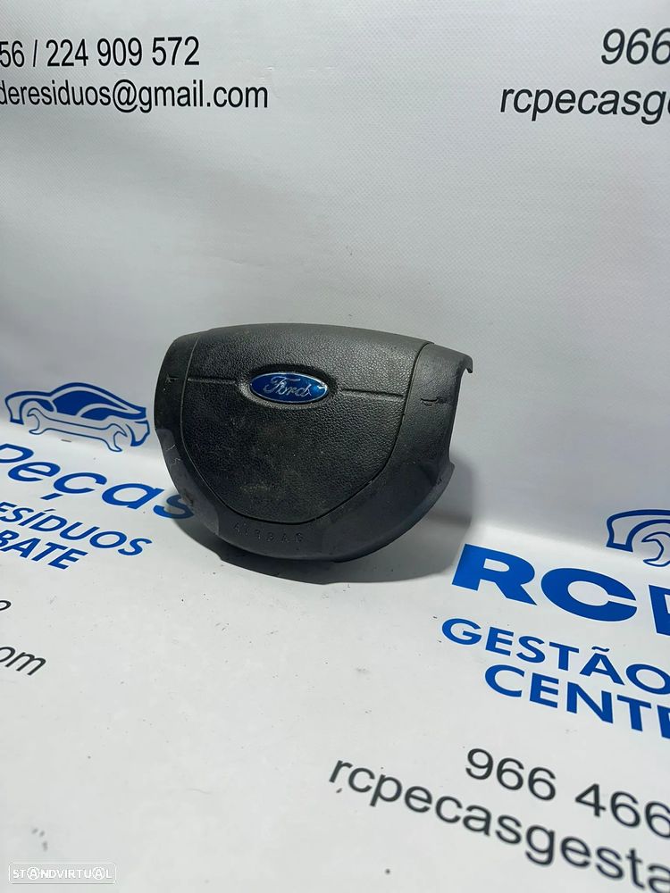 .Airbag Volante Guiador Original Ford Fiesta 5 MK5 6S6AA042B85ACZHGT 2001 - 2008 - 4