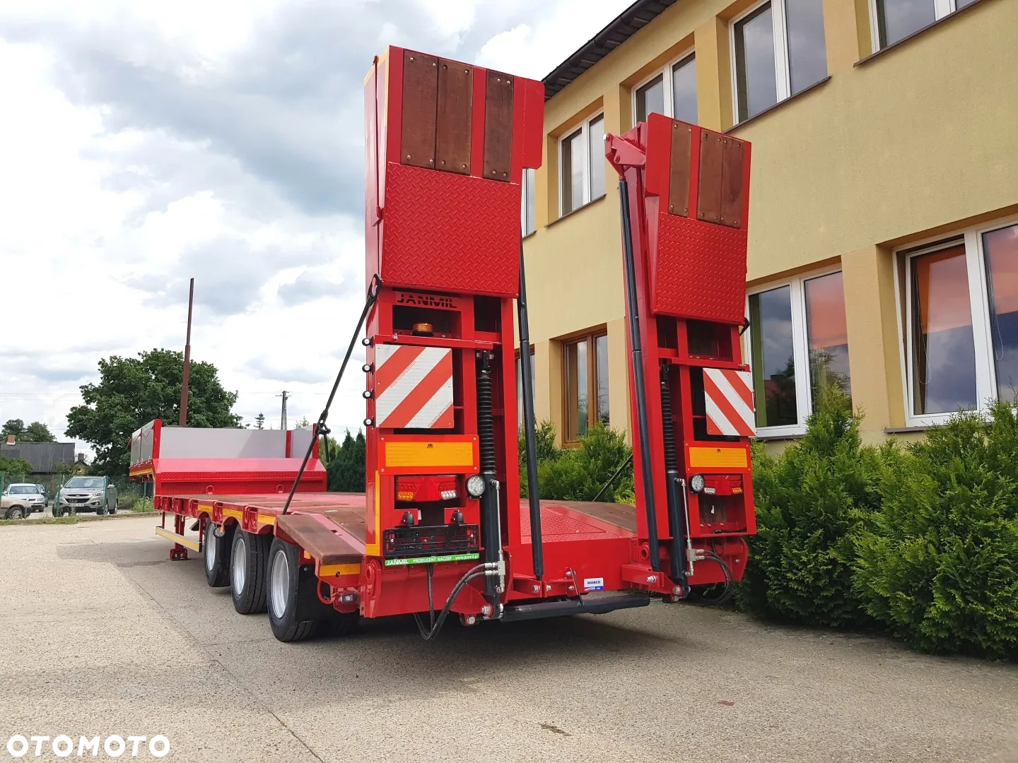 Janmil DMC 46 T / oś skrętna / NAJAZDY HYDRAULICZNE / poszerzana / - 5