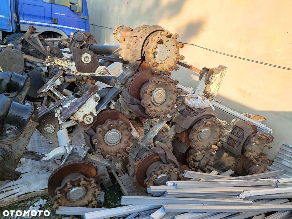 Osie Fruehauf, Meritor, ROR, kompletne, tarcza