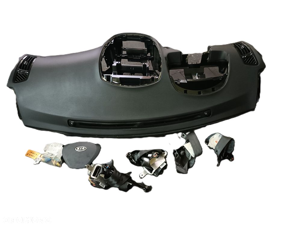 KIA CEED I 06-12 1,6 CRDI deska rozdzielcza + pasy + moduł + airbag * - 1