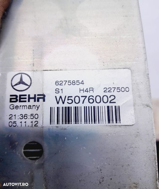Radiator clima AC bord w5076002 Mercedes-Benz Vito W639  [din 2003 pana  2010] seria - 3
