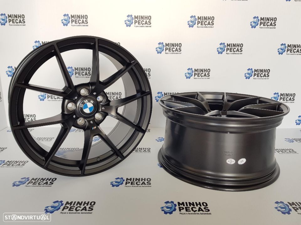 Jantes BMW M4 CS em 18 (5x112) SAtin Black - 4