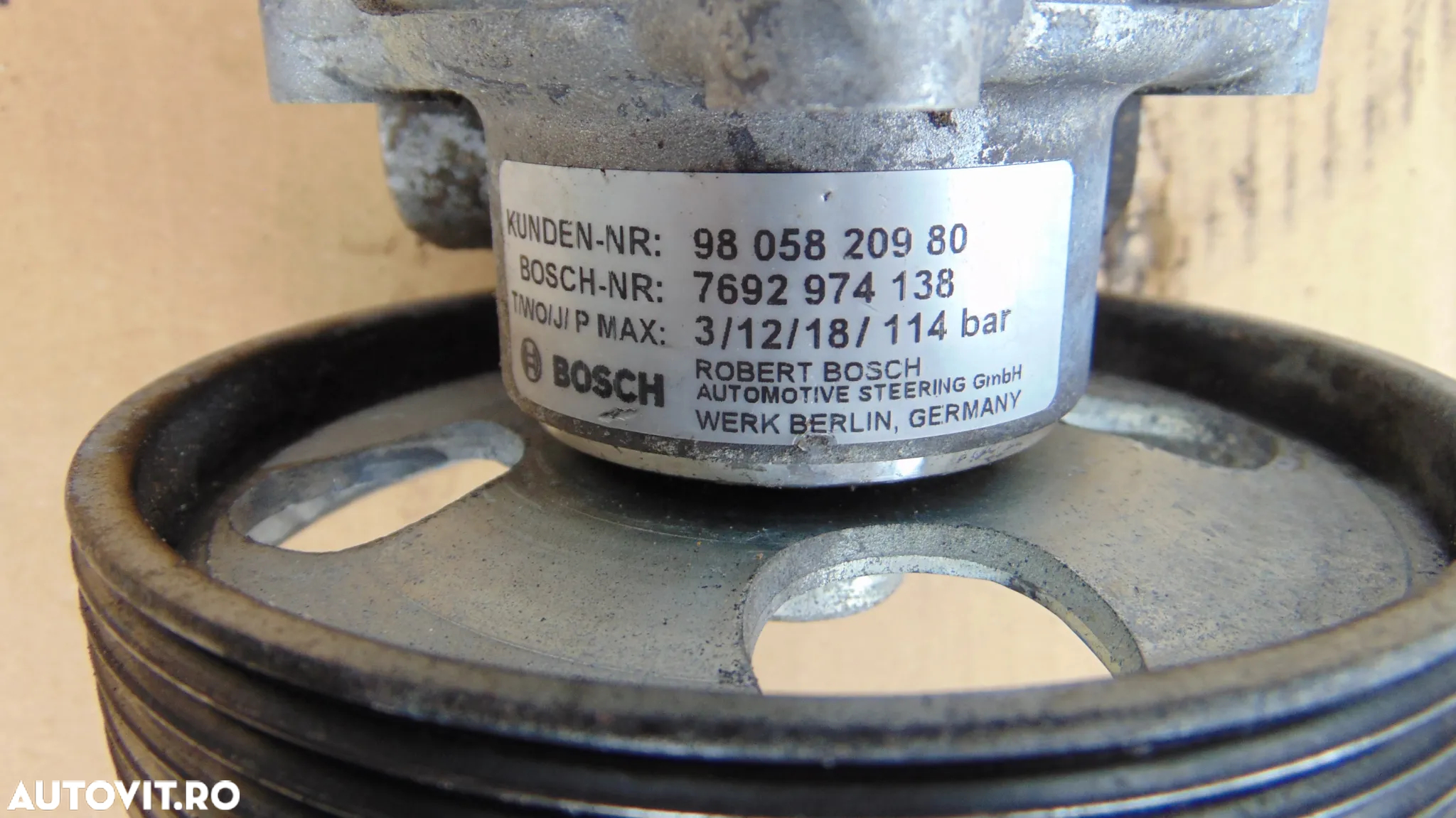 Pompa servo Peugeot Boxer 2.0 euro 6 Citroen jumper 2.0 euro 6 dezmembrez pompa servodirectie - 5
