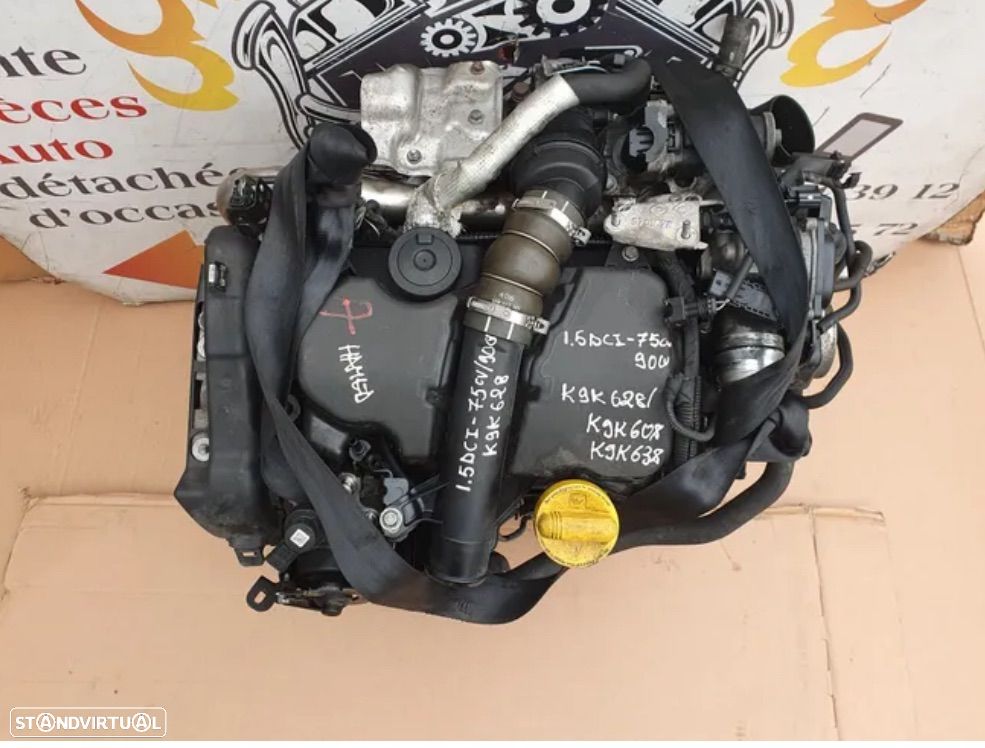 Motor Renault Clio IV / Mercedes Citan / Kangoo 1.5 dCi 75cv – 90cv K9K628 com garantia - 3