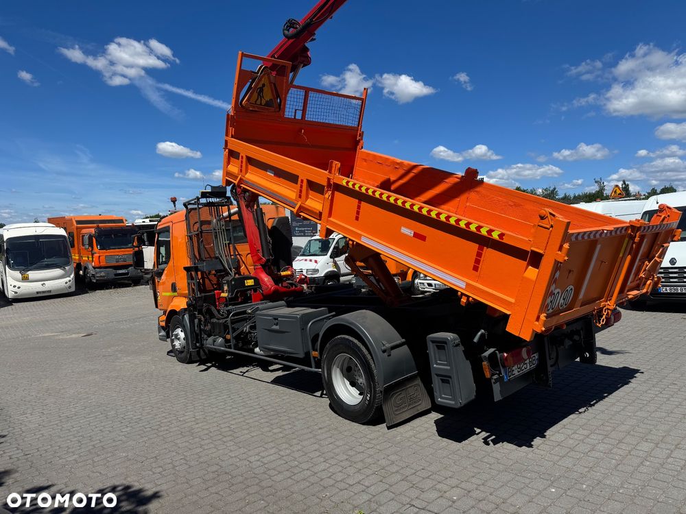 Renault Midlum 240DXi Wywrotka 3str HDS Fassi SPECJALNY Czołownica Solarka Piaskarka - 6