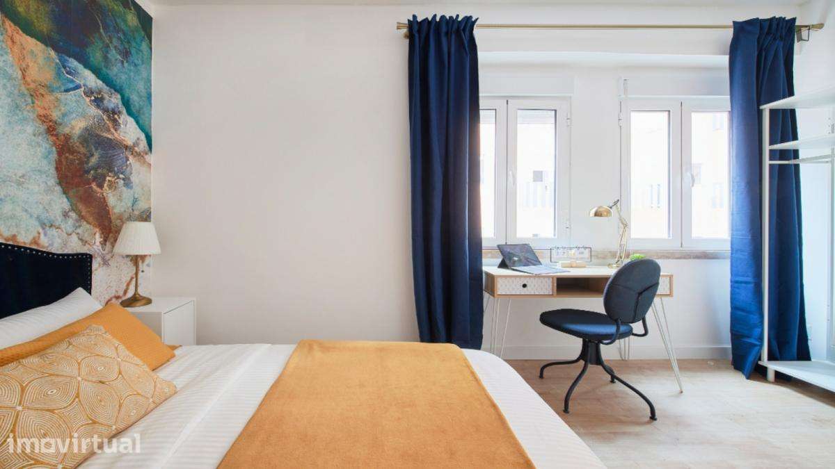 Quarto - localizado em São Sebastião Lisbon - Grande imagem: 3/24