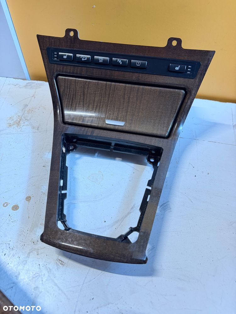 Dekory drewno Bmw e83 Europa Bardzo Ładne ! 4 rączki + tunel komplet - 3