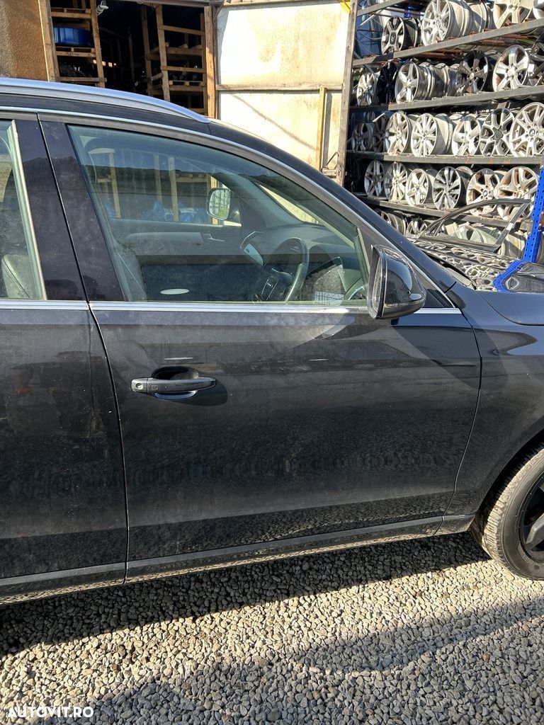 Usa Dreapta Fata AUDI Q5 2008 - 2015 SUV 4 Usi NEGRU (1331) - 1