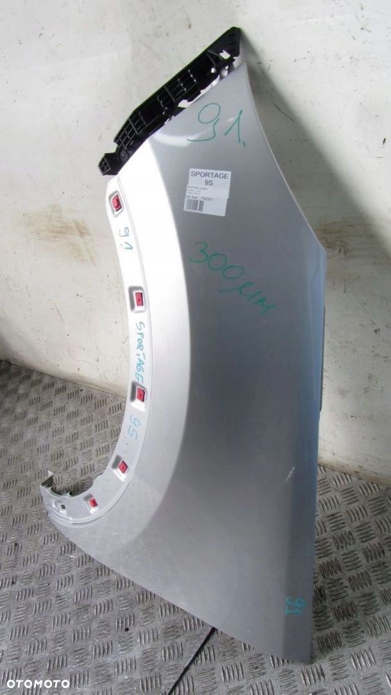 KIA SPORTAGE III BŁOTNIK LEWY PRZÓD 9S 10-14 - 2