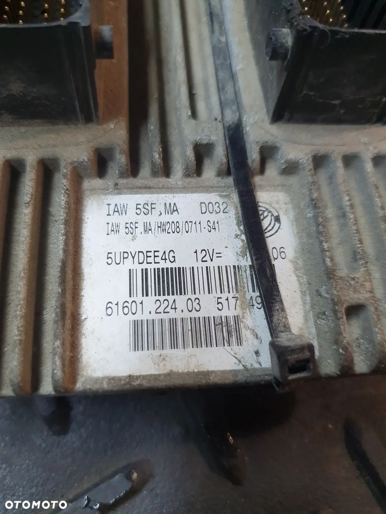 Sterownik silnika Fiat Doblo 1.4 16V 6160122403 51784959 - 2