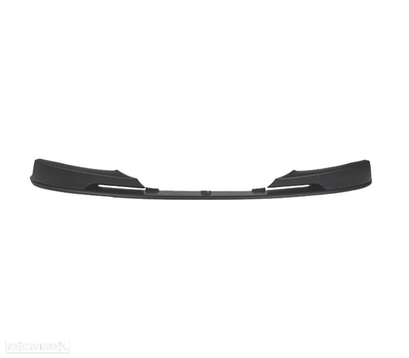 LIP SPOILER FRONTAL BMW E90 LCI 08-12 LOOK M PERFORMANCE PRETO BRILHANTE - 2