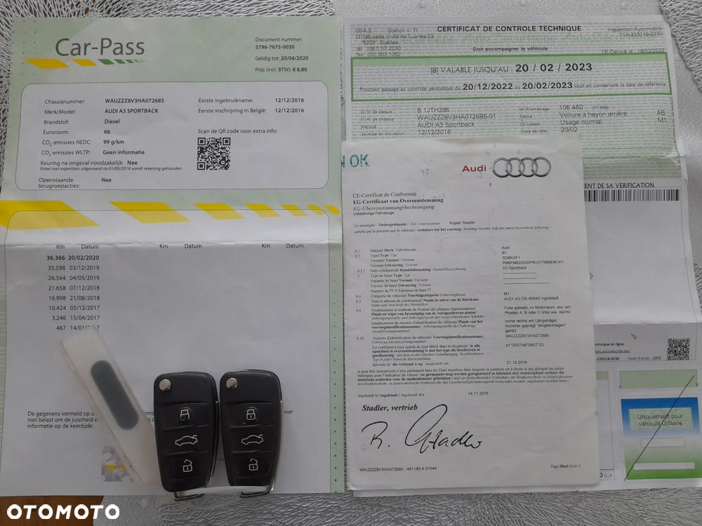 Audi A3 Sportback 1.6 TDI (clean diesel) Attraction - 24